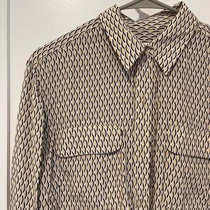 Equipment Silk Button-Up Shirt